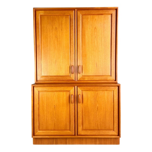 Mid-Century Cupboard with Drawers in Teak from Heinrich Riestenpatt RT Möbel, 1960s For Sale