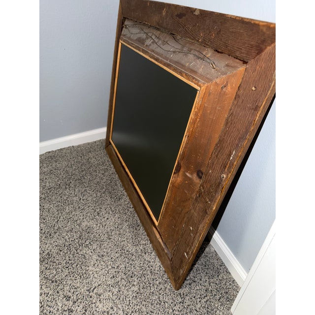 Wood Vintage Rococo Revival Ornate Gold Gilt Wood Wall Mirror - Carved Foliage & Acanthus, Warm Patina For Sale - Image 7 of 10