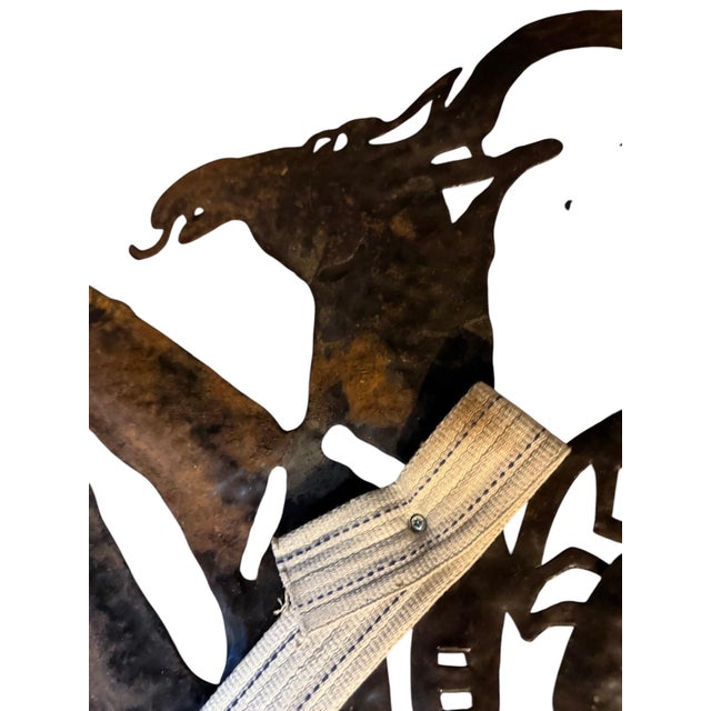 Murat Brierre, Large Masterwork Haitian Folk Art Steel Drum Metal Work Sculpture Murat Brierre For Sale In Miami - Image 6 of 17