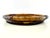 Wood Vintage Tortoiseshell Rattan & Wrought Iron Round Tray Stand For Sale - Image 7 of 12