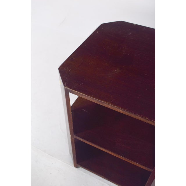 Art Deco Side Table in Walnut, 1920s For Sale - Image 6 of 8