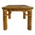 Coastal Bamboo, Rattan and Reeded Side Table, Maitland Smith Attributed For Sale