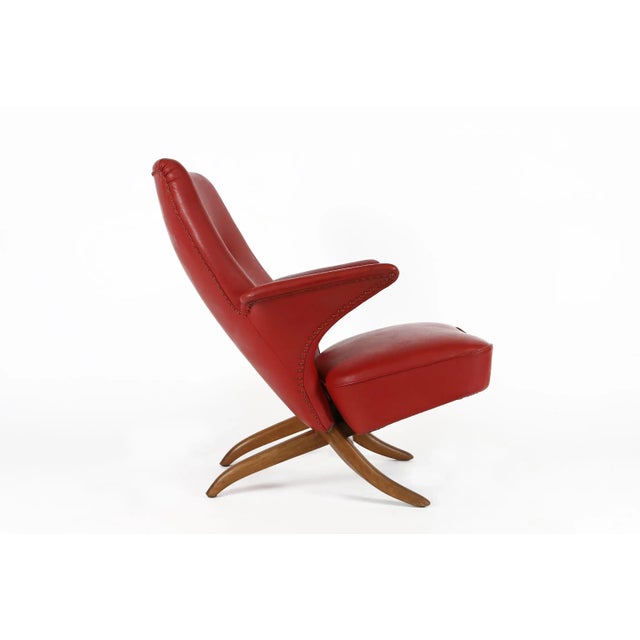 Mid-Century Modern Penguin Lounge Chair by Theo Ruth for Artifort, 1957, in Very Good conditions. Designed 1950 to 1959