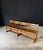 Mid-Century Handcrafted Oak 4-Seater Bench, Belgium, 1950s For Sale - Image 6 of 18