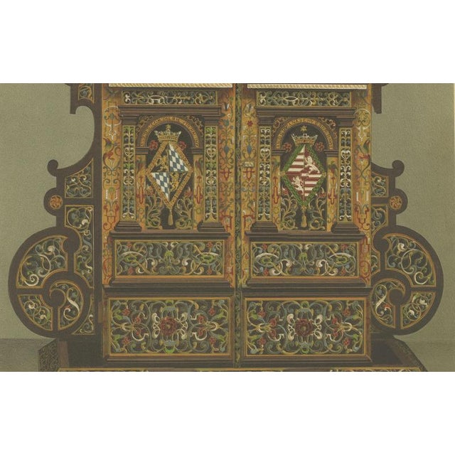 Franz Xaver Zettler, Royal Bavarian Liturgical Vessels, 1874, Chromolithographs, Set of 3 For Sale - Image 13 of 14