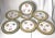 Vintage Tirschenreuth Porcelain Service Plates- Set of 12 For Sale In Philadelphia - Image 6 of 13