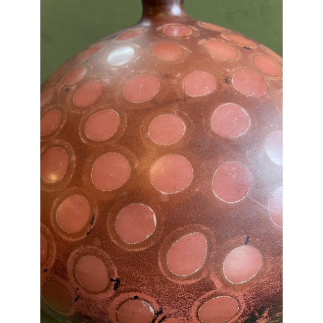 2000s Hand-Thrown Pottery Vase For Sale In Boston - Image 6 of 7