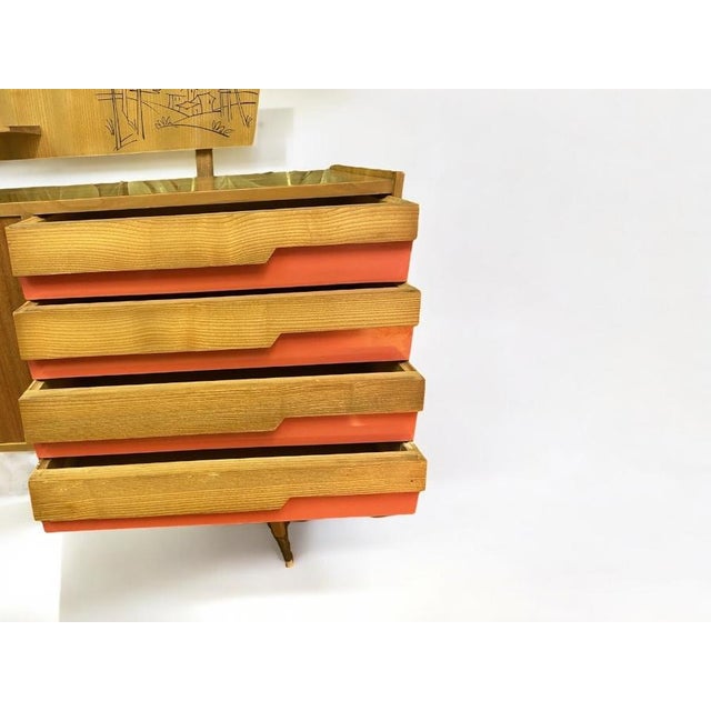 Mid-Century Modern Italian Sideboard by Gio Ponti, 1950s For Sale - Image 16 of 18