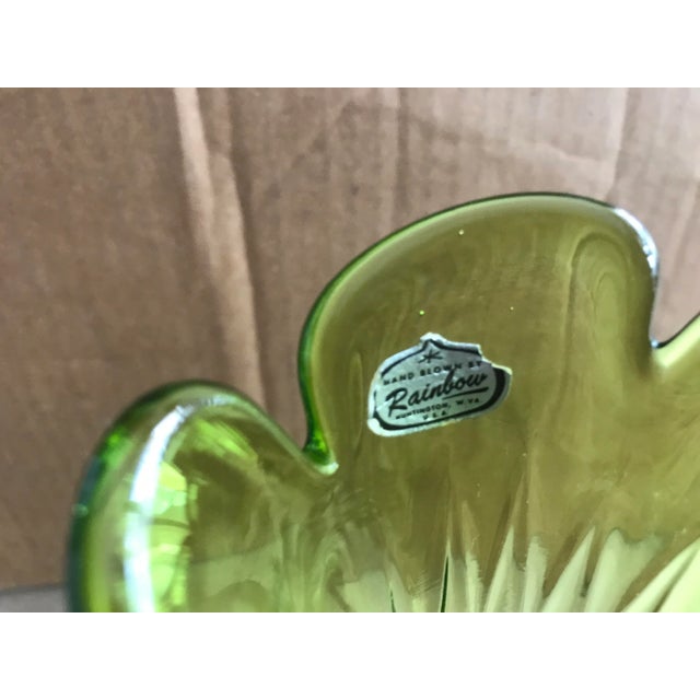 This festive vintage vase is a delightful accent to to any floral arrangement, be it a single flower or greens. Beautiful...