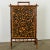 French 19th Century Bamboo & Decoupage Fireplace Screen For Sale - Image 9 of 12