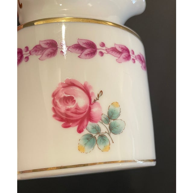Richard Ginori Camellia Pattern Cream Pitcher For Sale - Image 6 of 7