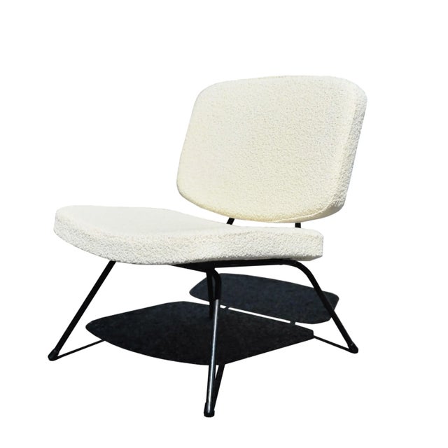 White Mid-Century Modern Pierre Paulin CM 190 Lounge Chair For Sale - Image 8 of 8