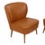 Vintage Expo 58 Cocktail Chairs in Cognac Faux Leather, 1960s, Set of 2 For Sale - Image 3 of 18