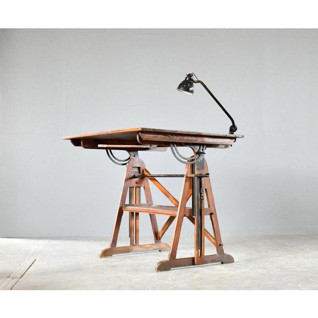 Metal Architects Drawing Board by Wichmann 1910s, 1890s For Sale - Image 7 of 9