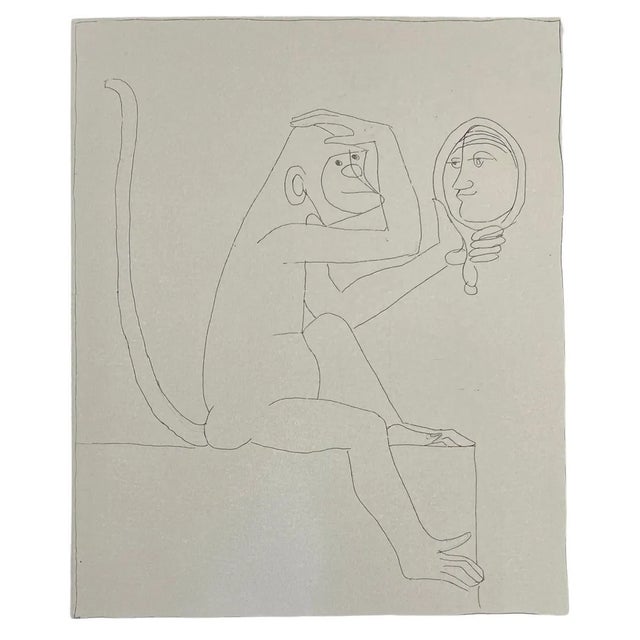 François-Xavier Lalanne, The Monkey, 2002, Etching For Sale