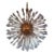 1960s Golden Venetian Glass Dandelion Chandeliers - a Pair For Sale In New York - Image 6 of 8
