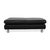 Rivoli Ottoman in Black Leather from Koinor For Sale - Image 12 of 14