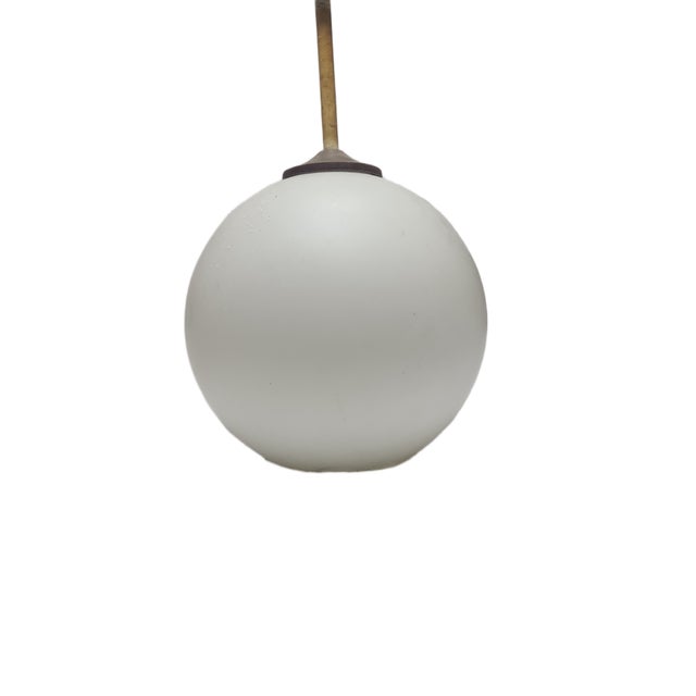 Vintage Communist Pendant Lamp, Poland, 1970s For Sale - Image 6 of 9