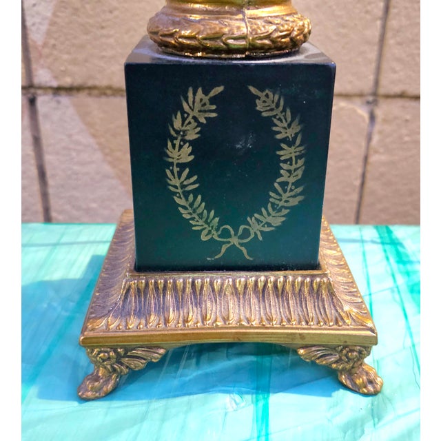 Stiffel Mid-Century Greek Corinthian Column Table Lamp For Sale In Washington DC - Image 6 of 11