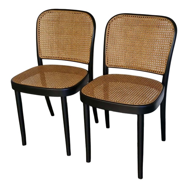 N811 Chairs attributed to Joseph Hoffmann for TON, 1990, Set of 2 For Sale