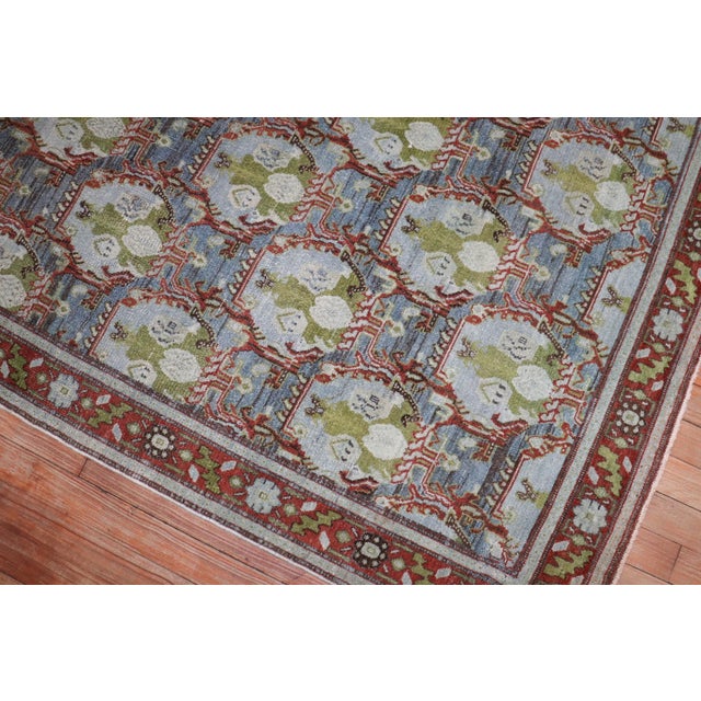 Textile Antique Senneh - 3'7" x 5'1" For Sale - Image 7 of 8