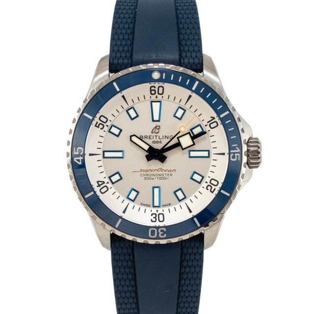 Brand: Breitling Gender: Men's Metal Type: Stainless Steel Length: 8.50 inches Width: 42.00 mm Weight: 132.82 grams...