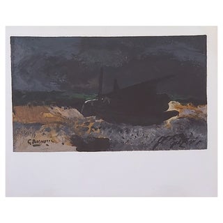 Georges Braque, Barque sur les galets, Mid-20th Century, Lithograph For Sale