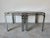 1970s Mid-Century Modern Chrome and Smoked Glass Side Tables – Set of 2/ Sold For Sale - Image 4 of 12