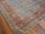 Early 20th Century Superb Ligth Blue Background Allover-Floral Pattern Antique Indian Agra Lahore Rug For Sale - Image 5 of 5