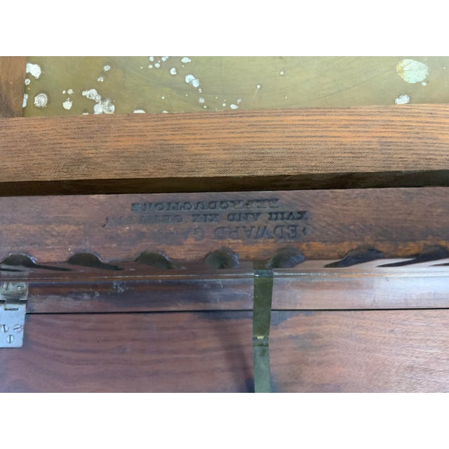 Brass Louis Xv1 Style Walnut Plant Stand / Jardiniere For Sale - Image 8 of 13