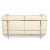 LC 2 2-Seater Eggshell White Sofa in Cream Leather by Le Corbusier for Cassina For Sale - Image 11 of 13