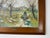 1960s Vintage B. Andreu Country Road Impressionist Landscape Oil on Canvas Painting, Framed For Sale - Image 9 of 12