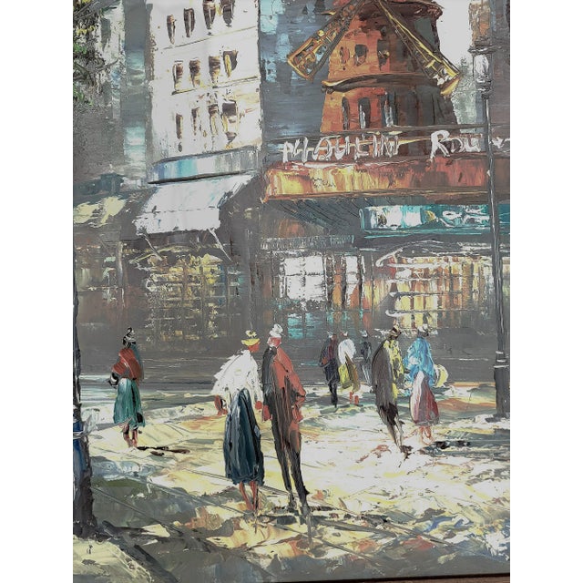 Early 20th Century Oil Painting by Caroline Burnett Paris For Sale - Image 5 of 9