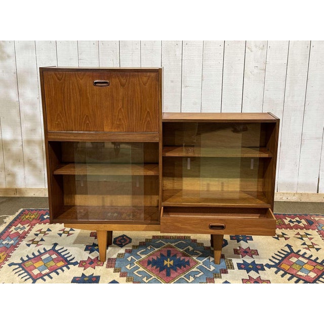 English Teak Bar, 1970s For Sale - Image 14 of 18