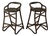 Bamboo Bar Stools from Horsnæs Design, 1970s, Set of 2 For Sale