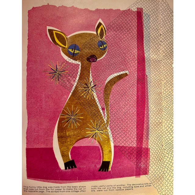 This piece of many complex levels by the many-media artist Harry Roseman (1945-) presents :Basic Dog and Cat: in...