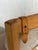 Wood High-Back Bentwood Lounge Chair and Ottoman With Beige Upholstery Mid-Century Modern 1970s For Sale - Image 7 of 12
