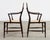 Mid 20th Century Set of Four Antler Dining Chairs by Edward Wormley for Dunbar For Sale - Image 5 of 18