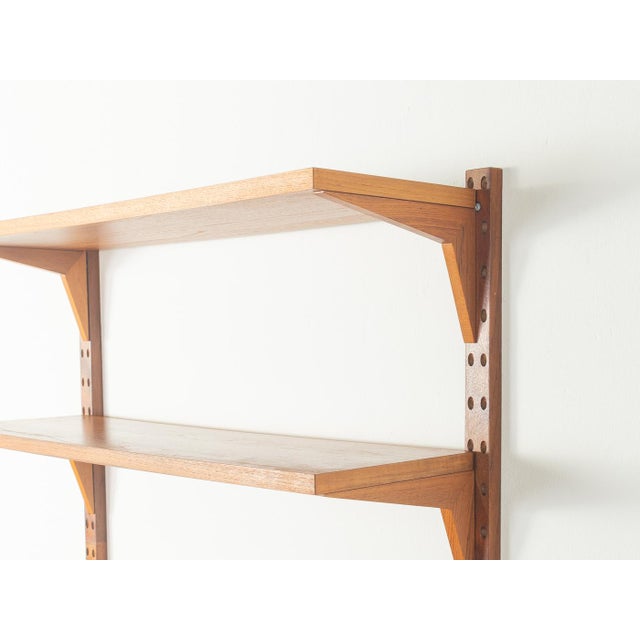 Wood Vintage Wall Shelf by Poul Cadovius for Cado, 1960s For Sale - Image 7 of 8