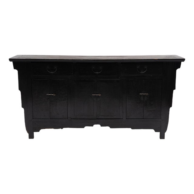 Chinese Stepped Six Door Coffer, C. 1880 For Sale