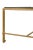2020s Matthew Izzo Home Connelly Gold Leaf Iron Coffee Table For Sale - Image 5 of 6