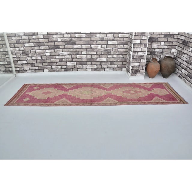 Handmade wool carpet in Turkish Anatolia , Vintage Oushak Rug,Turkish Vintage Anatolian Rug, Handmade wool Rug . One Of...