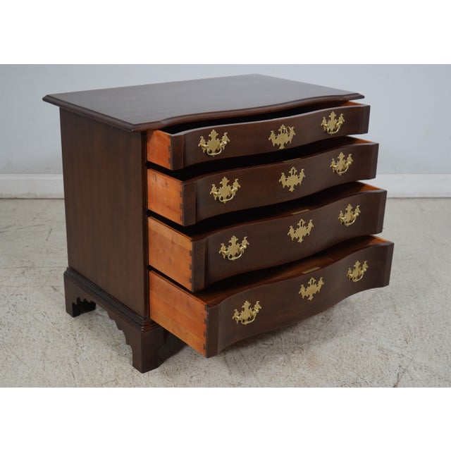 Rococo Kittinger Cw-183 Mahogany 4 Drawer Chest For Sale - Image 3 of 12