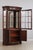 Henredon Henredon Bow Glass Mahogany Curio China Cabinet For Sale - Image 4 of 18