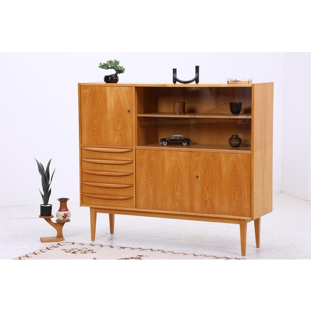 Mid-Century Model 602 Display Highboard by Franz Ehrlich for Hellerau For Sale - Image 3 of 18