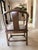 Chinese Pair of Antique Chinese Horseshoe-Back Armchairs With Cushions For Sale - Image 3 of 4