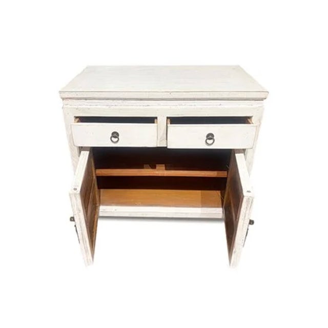 Chinese 1980s White Shanghai Cabinet For Sale - Image 3 of 5