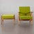 GE-240 “Cigarren” lounge chair with matching stool, designed by Hans J. Wegner for Getama. This is one of those designs...