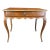 19th Century French Louis XV Walnut Side Table or Writing Desk With Large Drawer For Sale