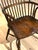 Late 20th Century Fine English Reproduction Oak Windsor Stickback Arm Chair For Sale - Image 4 of 5